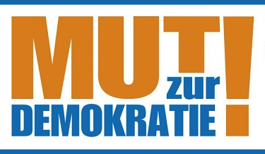 Logo Mut zur Demokratie Logo Mut zur Demokratie © KGS Stuhr-Brinkum