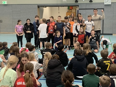 Siegerteam VölkerballSieger © KGS Stuhr-Brinkum